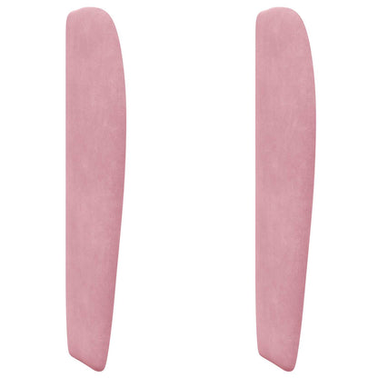 Hoofdbord oor Roze 80 x 23 x 6 cm Fluweel