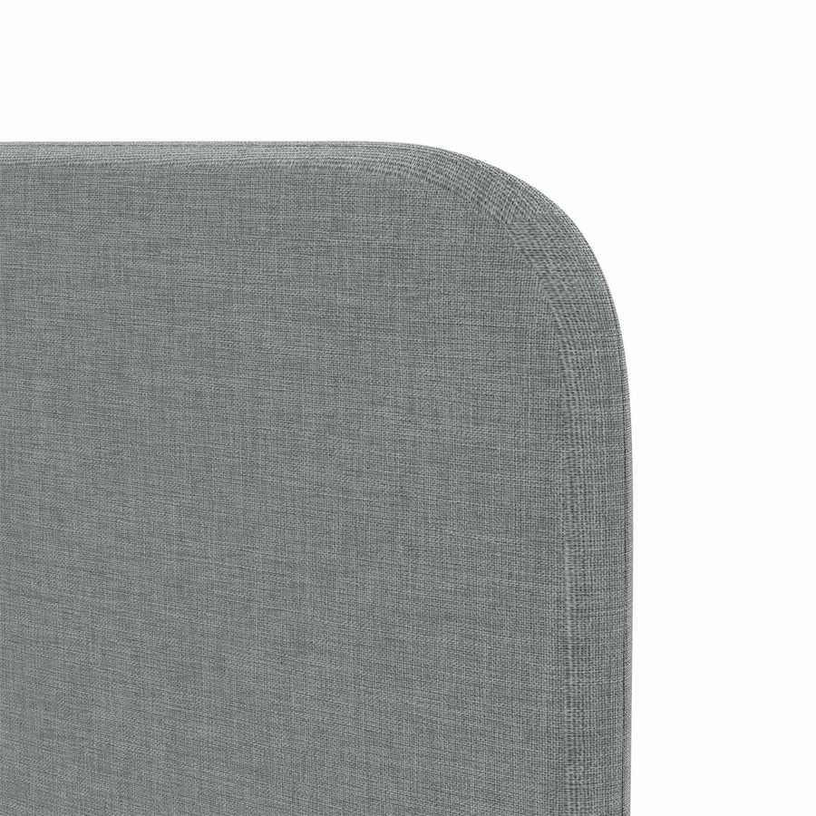 Hoofdbord oor met hoofdeinde Grijs 40,5 x 40,5 x 4 cm Stof