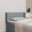 Headboard ear with headboard Grey 40.5 x 40.5 x 4 cm Fabric