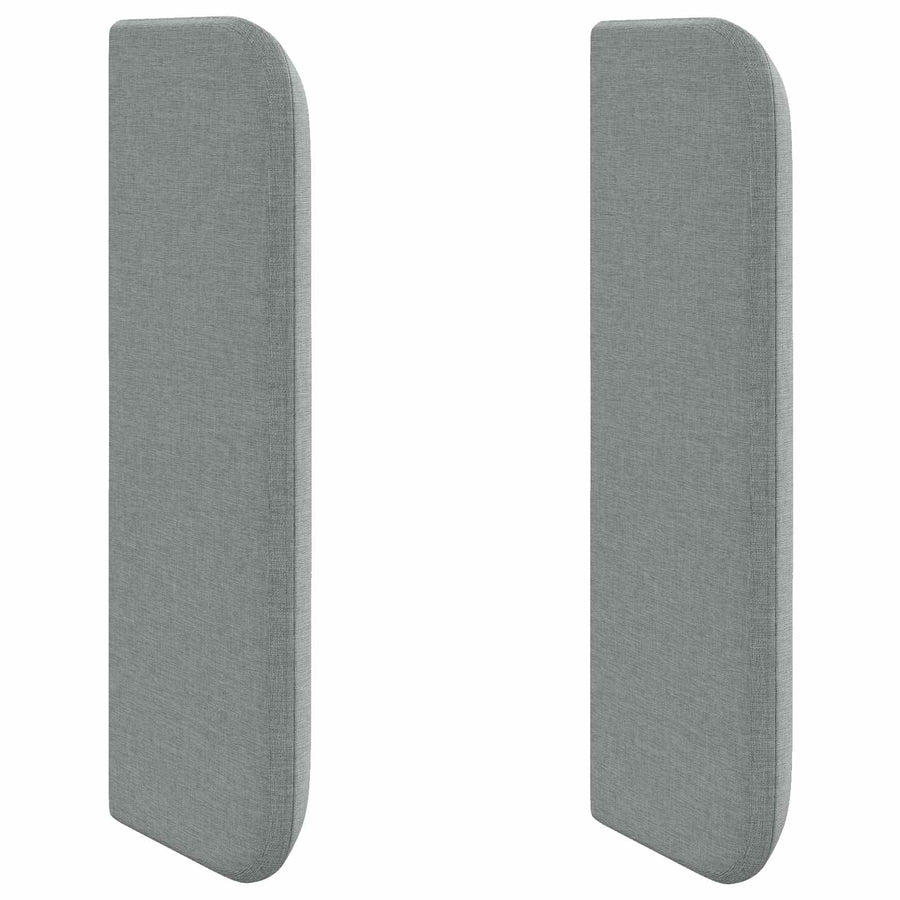 Hoofdbord oor met hoofdeinde Grijs 40,5 x 40,5 x 4 cm Stof
