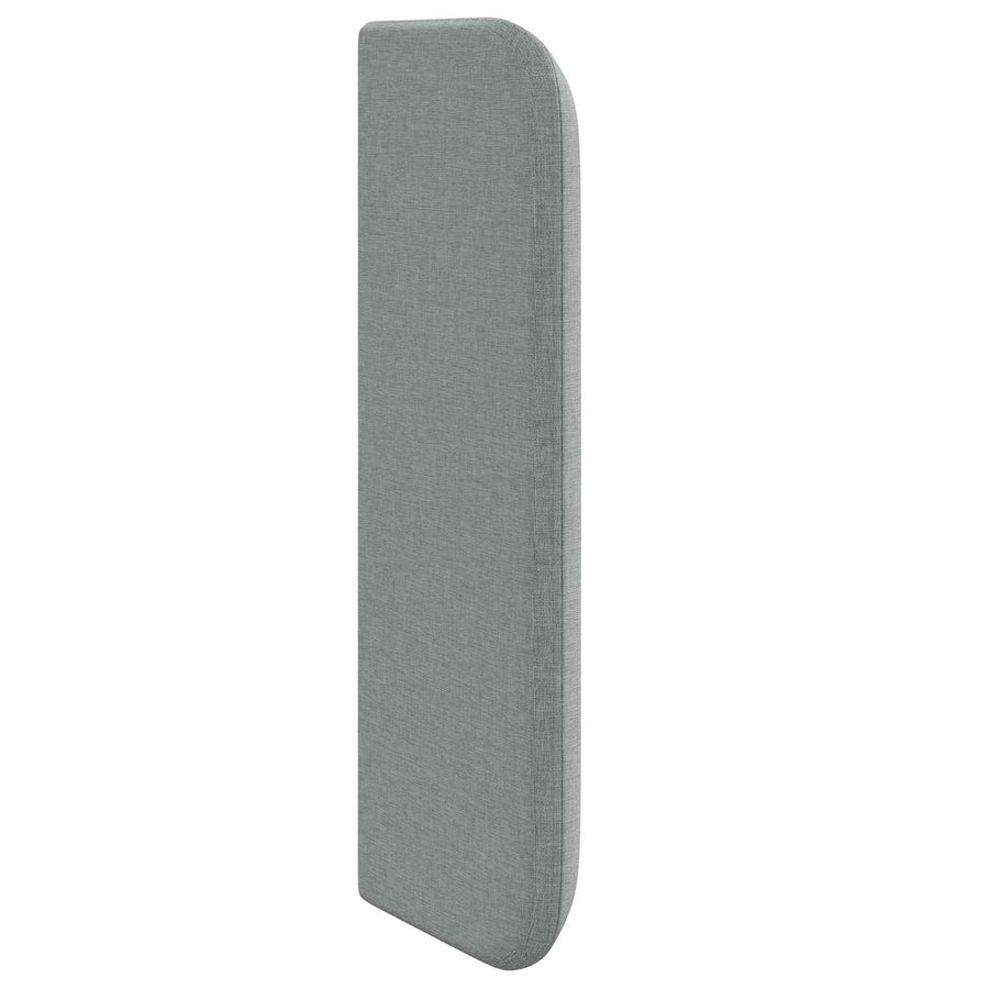 Hoofdbord oor met hoofdeinde Grijs 40,5 x 40,5 x 4 cm Stof