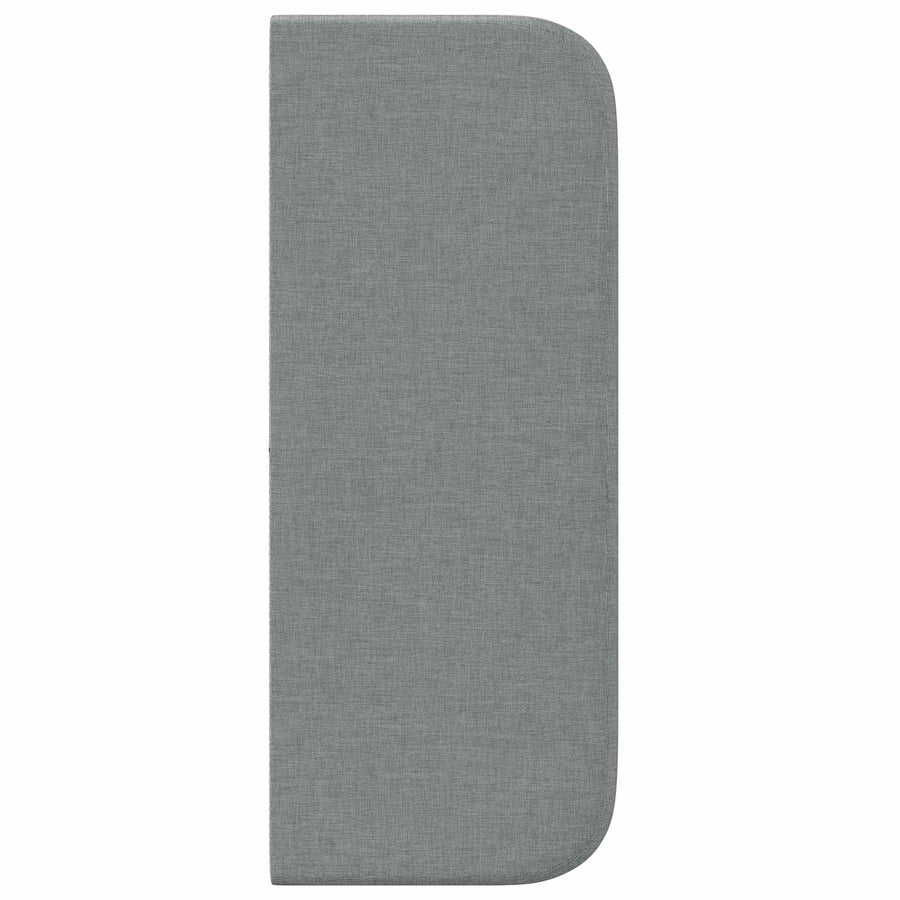 Hoofdbord oor met hoofdeinde Grijs 40,5 x 40,5 x 4 cm Stof