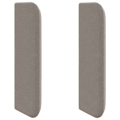 Hoofdbord oor Taupe 40,5 x 40,5 x 4 cm Stof