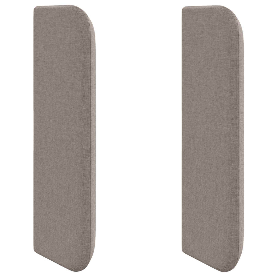 Hoofdbord oor Taupe 40,5 x 40,5 x 4 cm Stof
