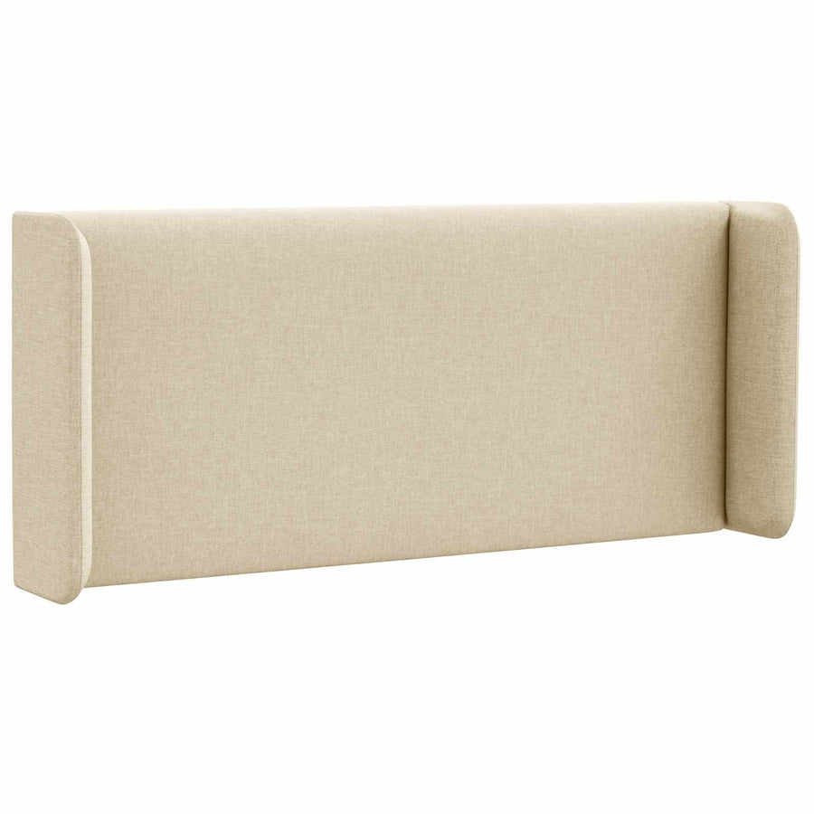 Hoofdbord oor Crème 40,5 x 40,5 x 4 cm Stof