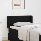 Headboard Ear Black 40.5 x 40.5 x 4 cm PVC