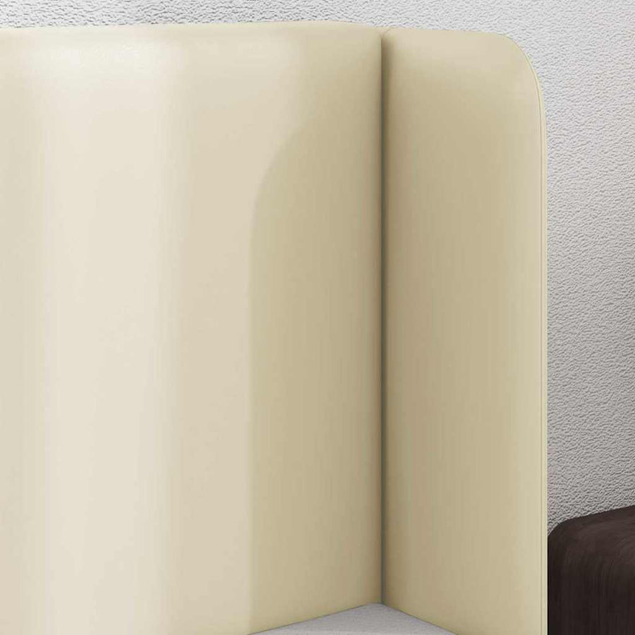 Hoofdbord oor Crème 40,5 x 40,5 x 4 cm PVC