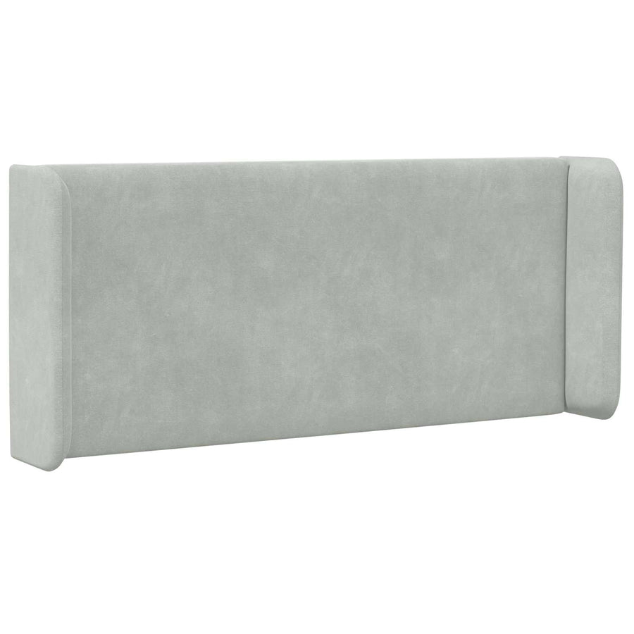 Hoofdbord oor Lichtgrijs 40,5 x 40,5 x 4 cm Fluweel