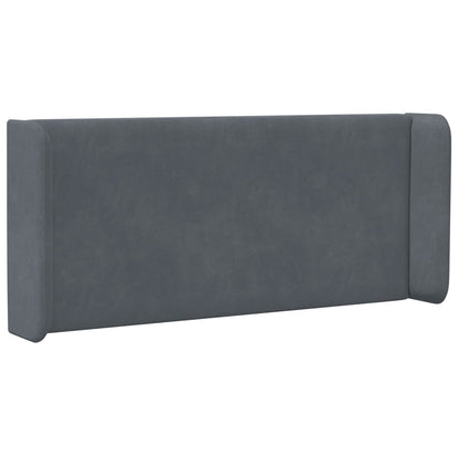 Hoofdbord oor Grijs 40,5 x 40,5 x 4 cm Fluweel