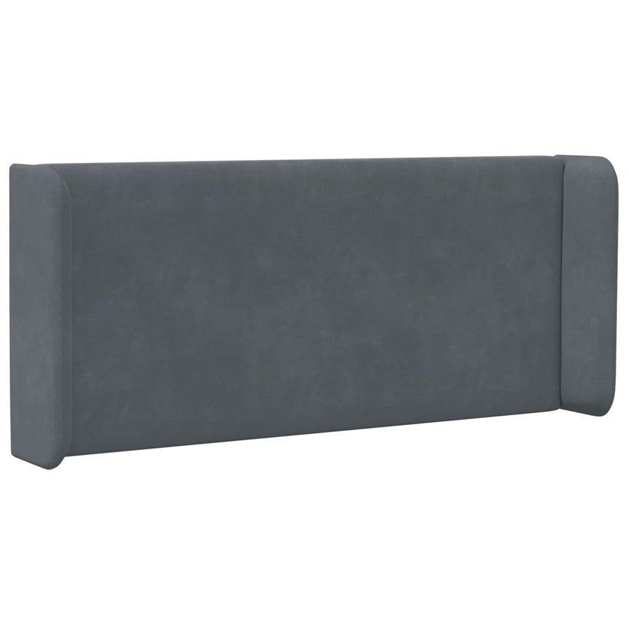 Hoofdbord oor Grijs 40,5 x 40,5 x 4 cm Fluweel