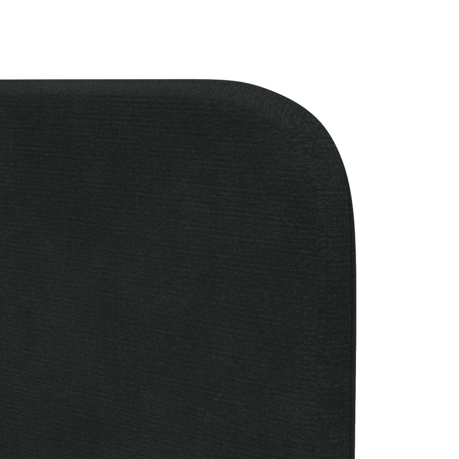 Hoofdbord oor Zwart 40,5 x 40,5 x 4 cm Fluweel