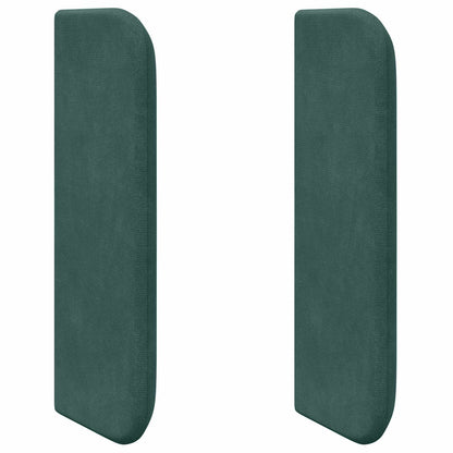Hoofdbord oor Groen 40,5 x 40,5 x 4 cm Fluweel