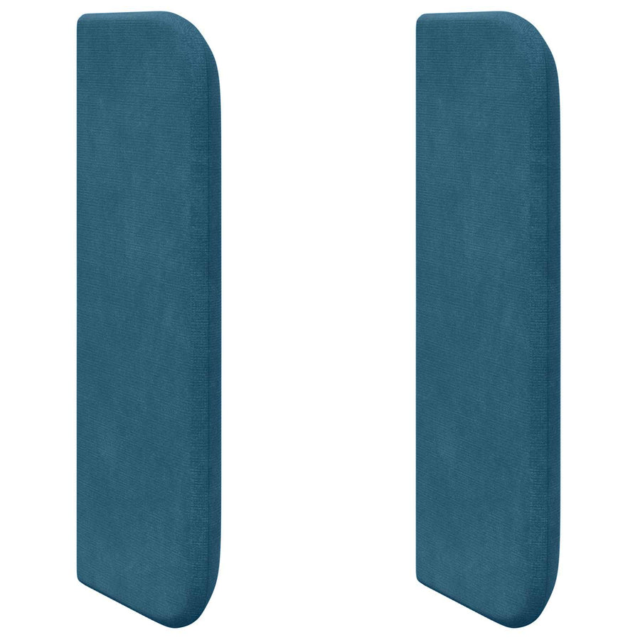Hoofdbord oor Blauw 40,5 x 40,5 x 4 cm Fluweel