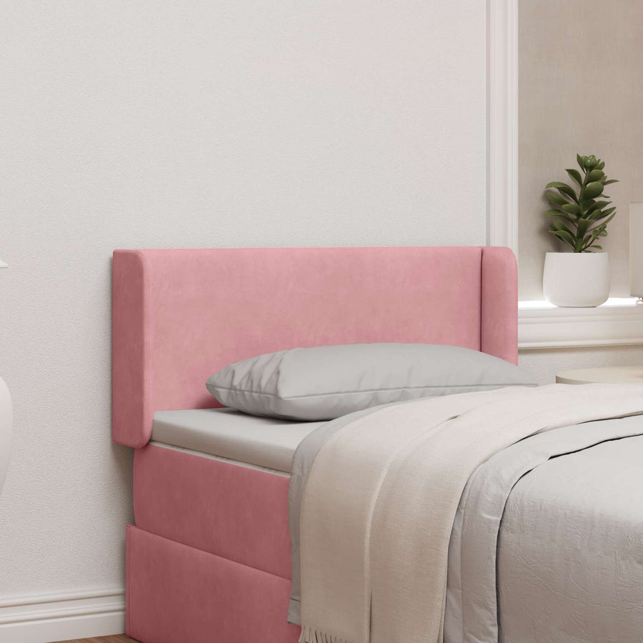 Hoofdbord oor Roze 40,5 x 40,5 x 4 cm Fluweel