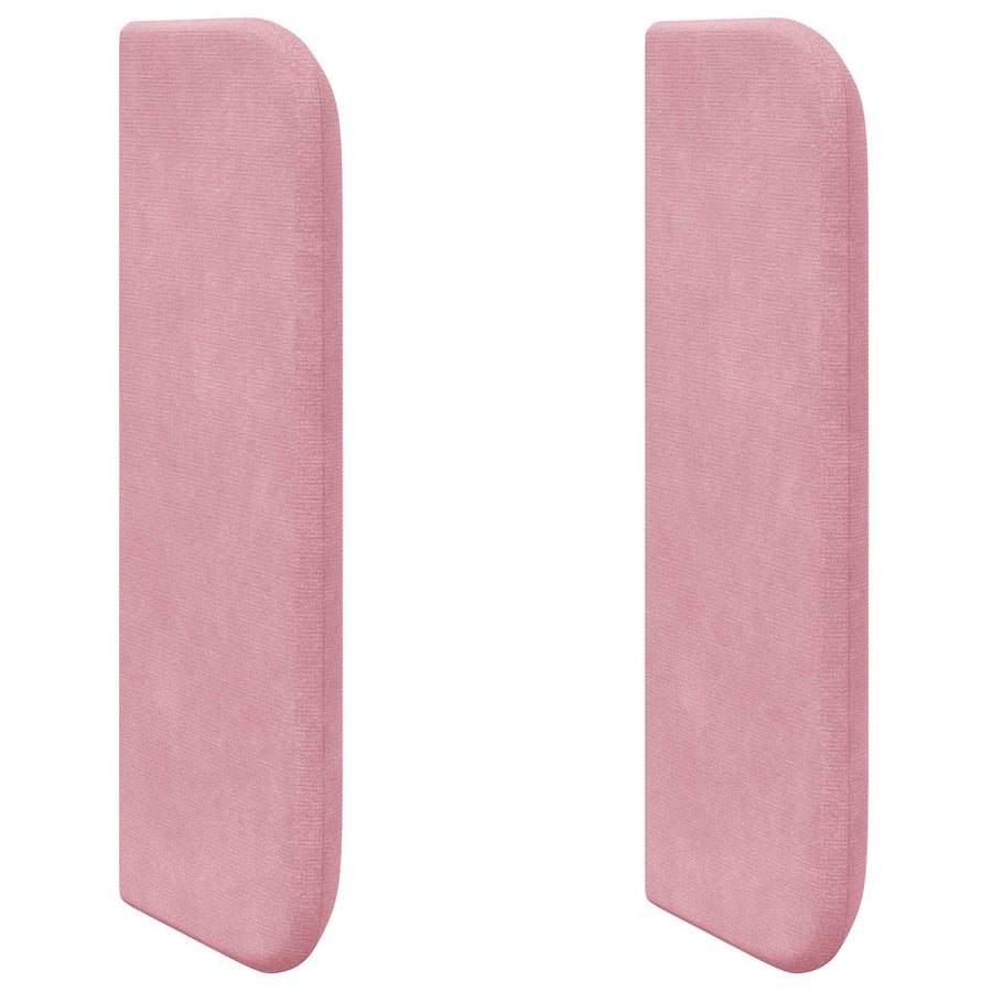 Hoofdbord oor Roze 40,5 x 40,5 x 4 cm Fluweel