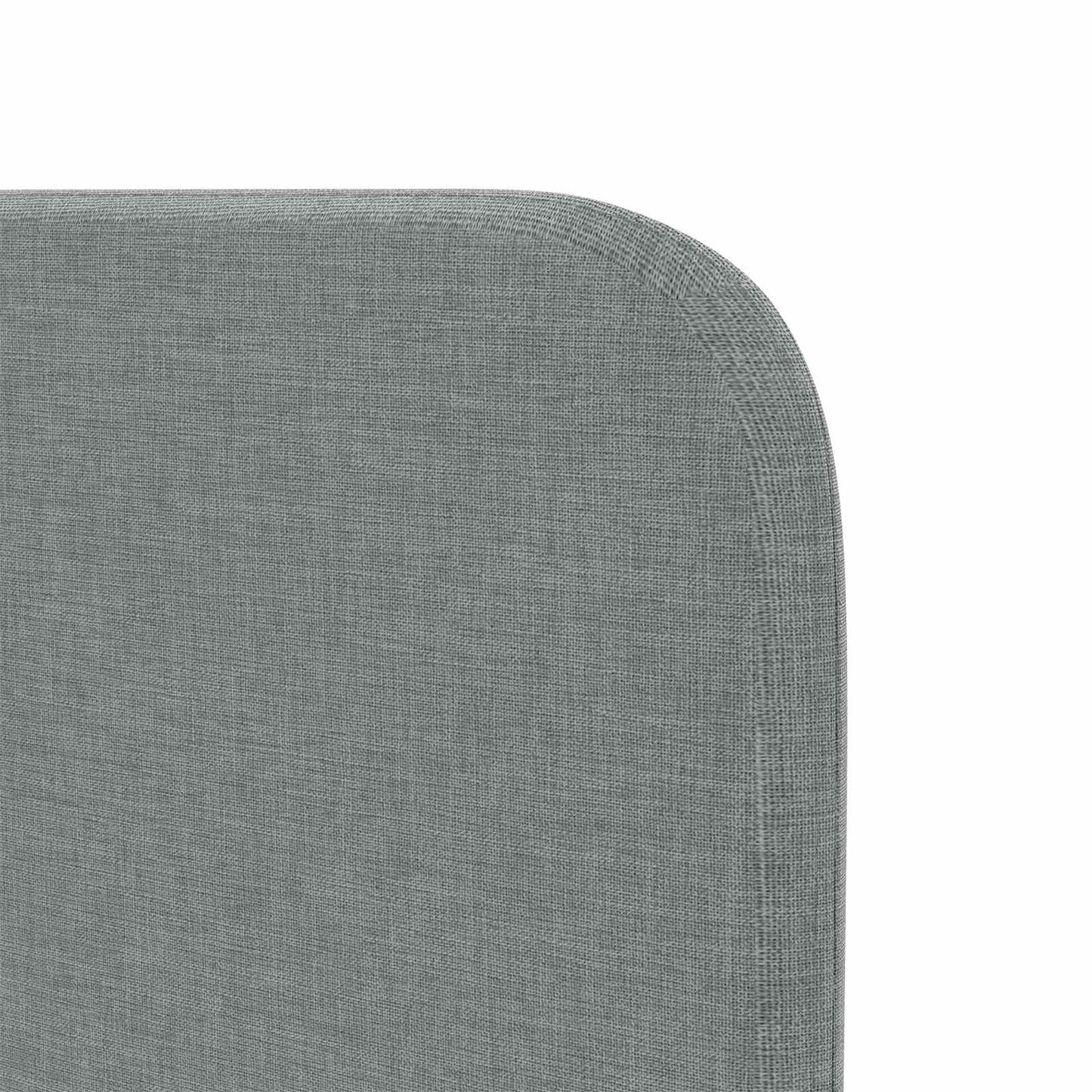 Hoofdbord oor Lichtgrijs 80 x 16 x 4 cm Stof