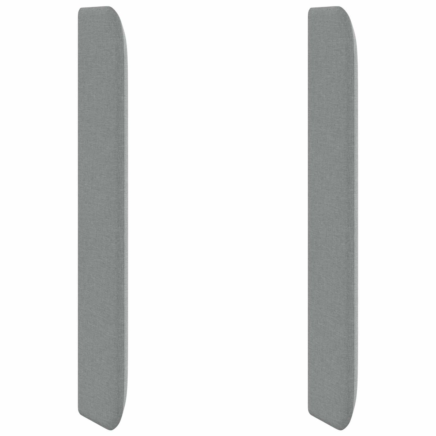 Hoofdbord oor Lichtgrijs 80 x 16 x 4 cm Stof