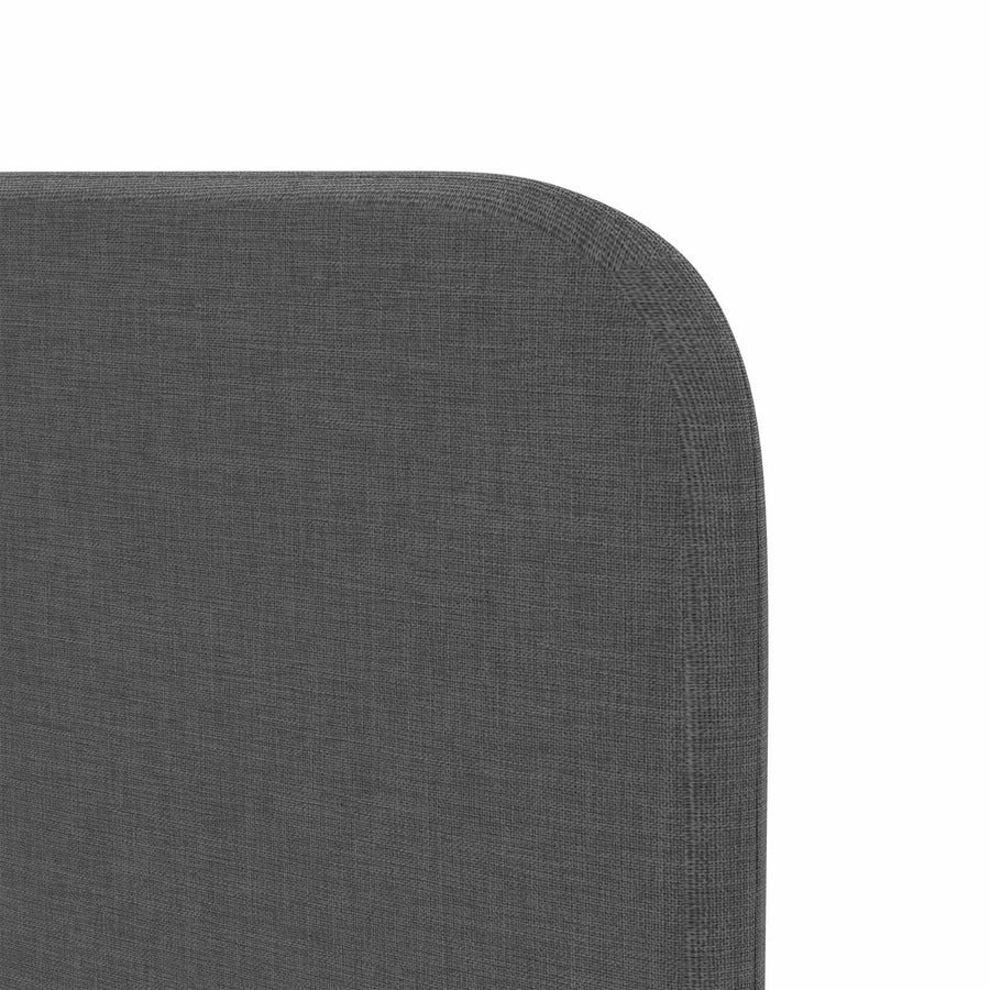 Hoofdbord oor Grijs 80 x 16 x 4 cm Stof