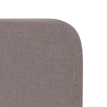 Hoofdbord oor Taupe 80 x 16 x 4 cm Stof