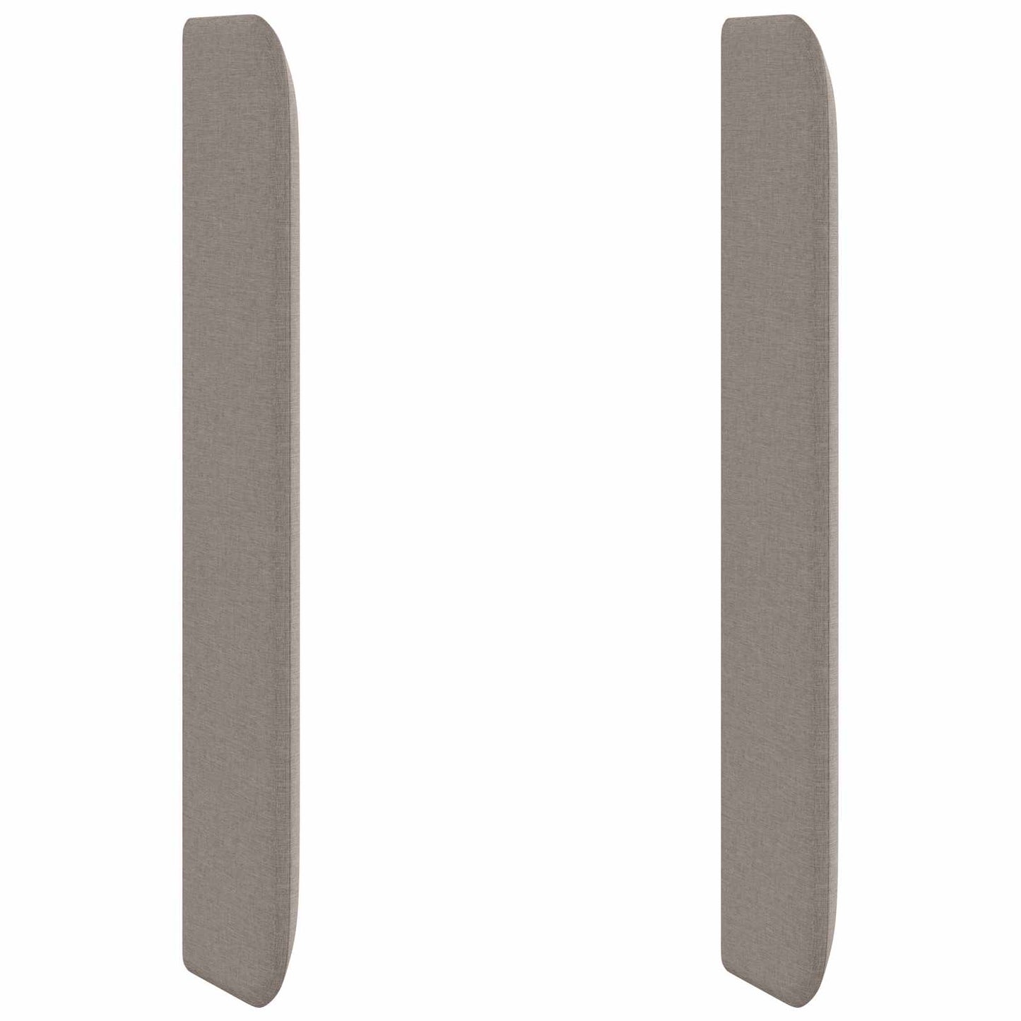 Hoofdbord oor Taupe 80 x 16 x 4 cm Stof