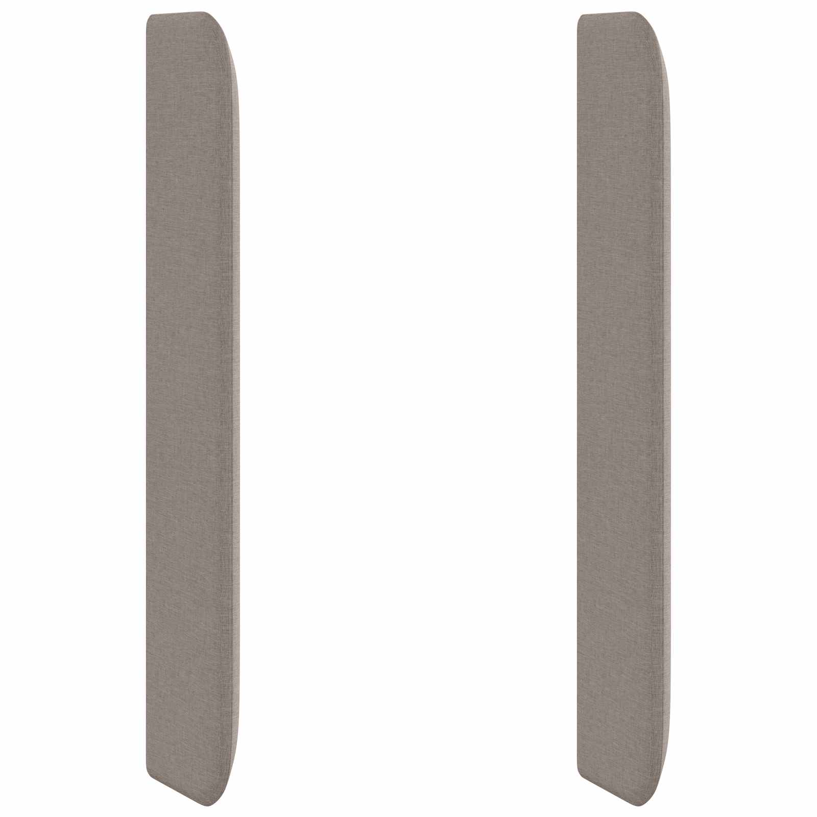 Hoofdbord oor Taupe 80 x 16 x 4 cm Stof