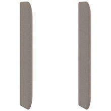 Hoofdbord oor Taupe 80 x 16 x 4 cm Stof