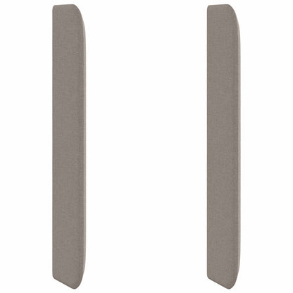 Hoofdbord oor Taupe 80 x 16 x 4 cm Stof