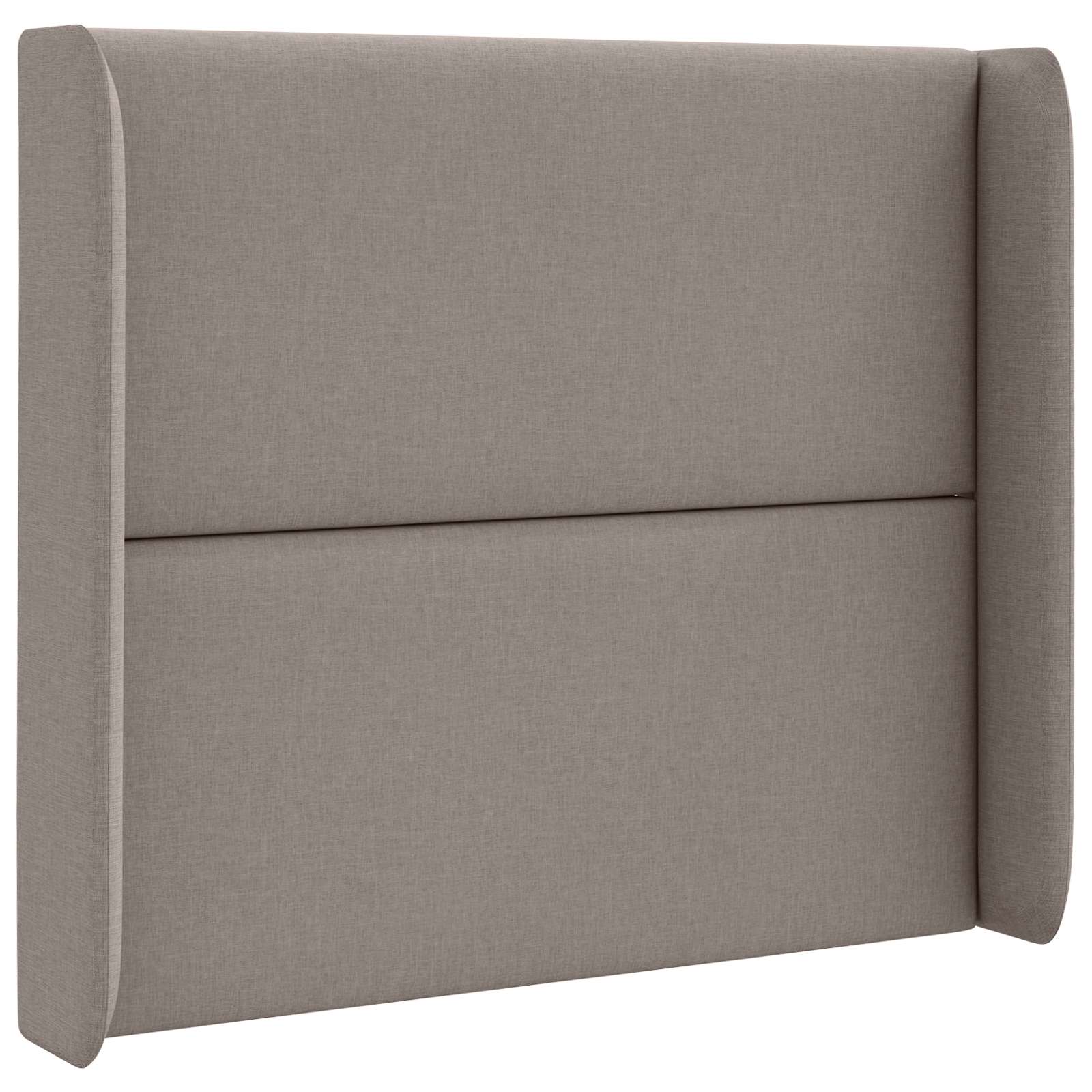 Hoofdbord oor Taupe 80 x 16 x 4 cm Stof