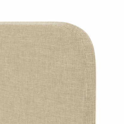 Hoofdbord oor Crème 80 x 16 x 4 cm Stof
