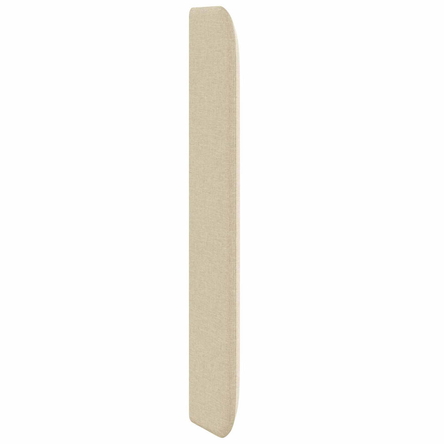 Hoofdbord oor Crème 80 x 16 x 4 cm Stof