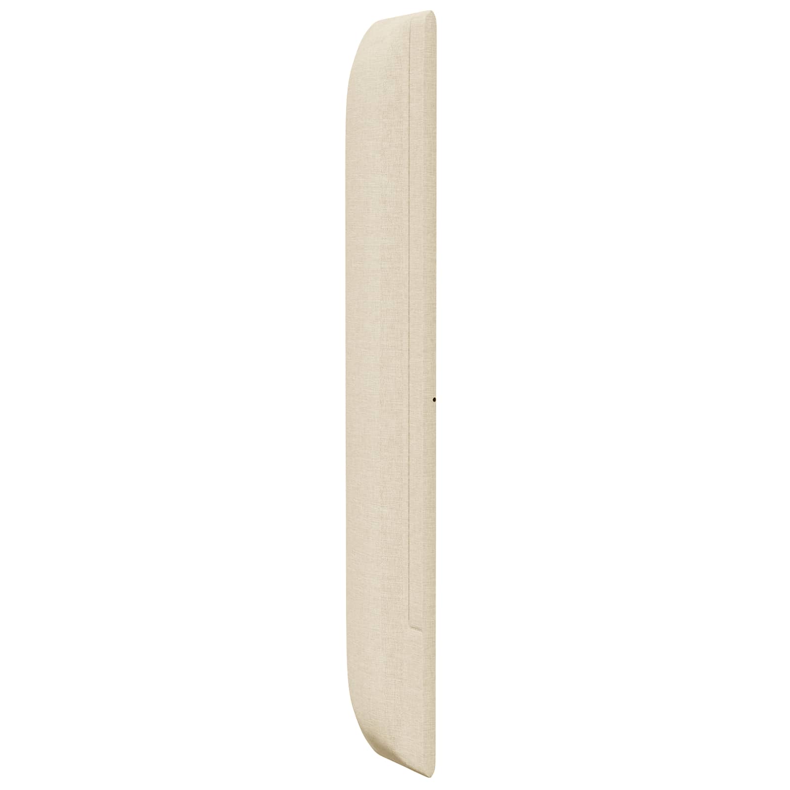 Hoofdbord oor Crème 80 x 16 x 4 cm Stof