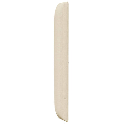 Hoofdbord oor Crème 80 x 16 x 4 cm Stof