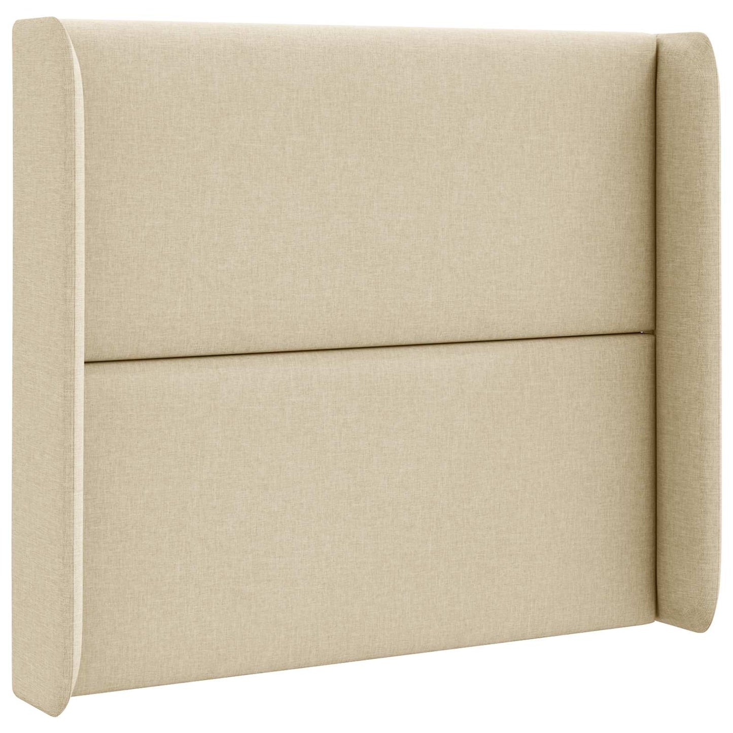 Hoofdbord oor Crème 80 x 16 x 4 cm Stof