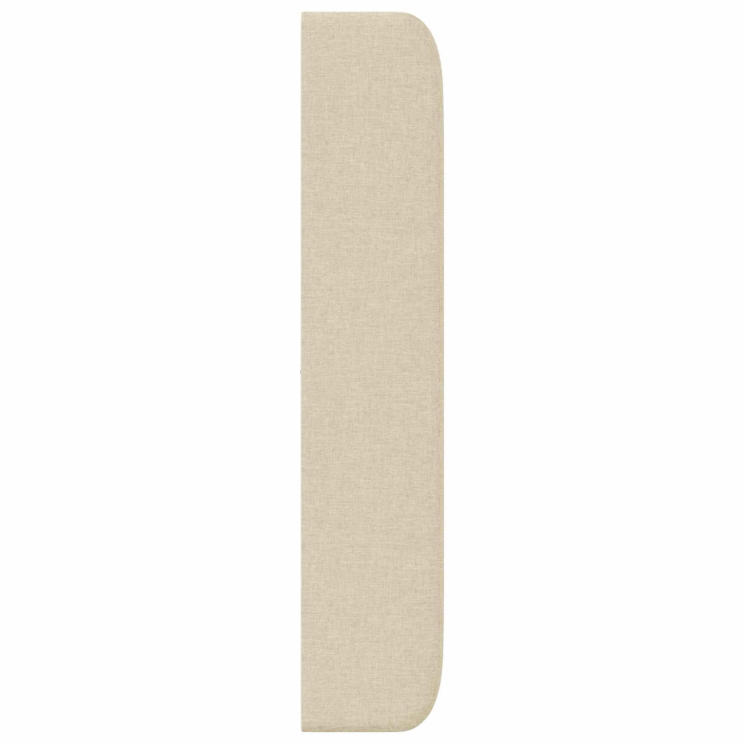 Hoofdbord oor Crème 80 x 16 x 4 cm Stof