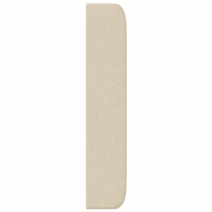 Hoofdbord oor Crème 80 x 16 x 4 cm Stof