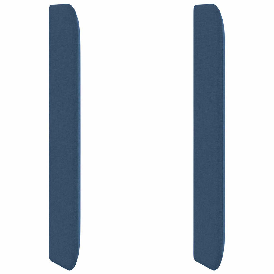 Hoofdbord oor Blauw 80 x 16 x 4 cm Stof