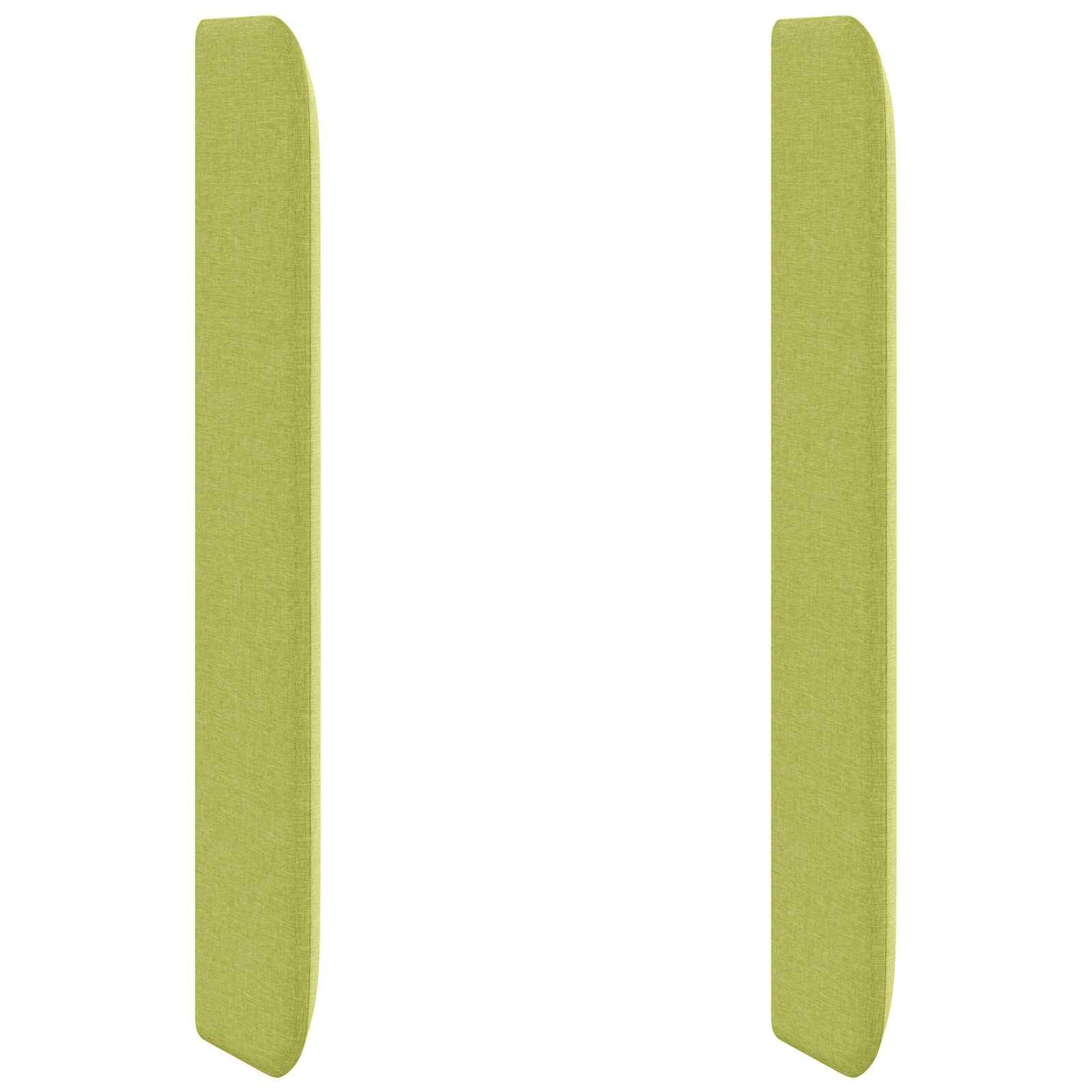 Hoofdbord oor Grijs 80 x 16 x 4 cm Stof