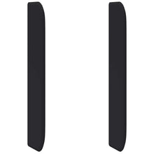 Hoofdbord oor Zwart 80 x 16 x 4 cm PVC