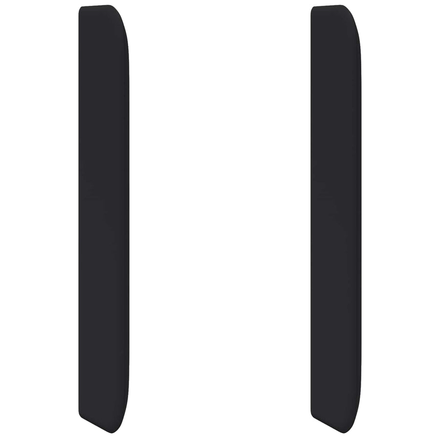 Hoofdbord oor Zwart 80 x 16 x 4 cm PVC
