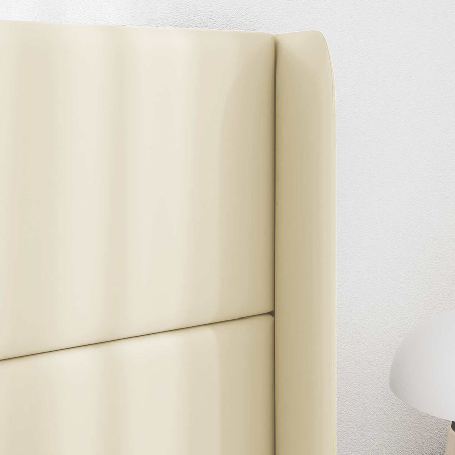 Hoofdbord oor Crème 80 x 16 x 4 cm PVC