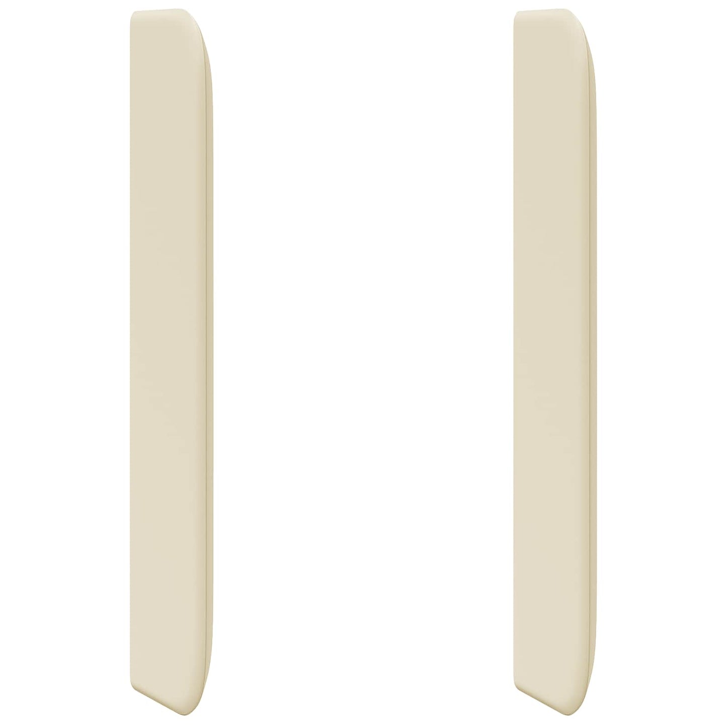 Hoofdbord oor Crème 80 x 16 x 4 cm PVC