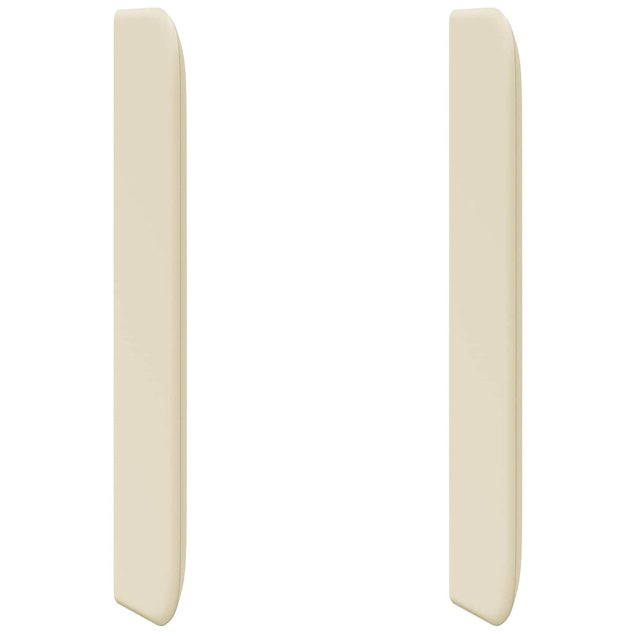 Hoofdbord oor Crème 80 x 16 x 4 cm PVC