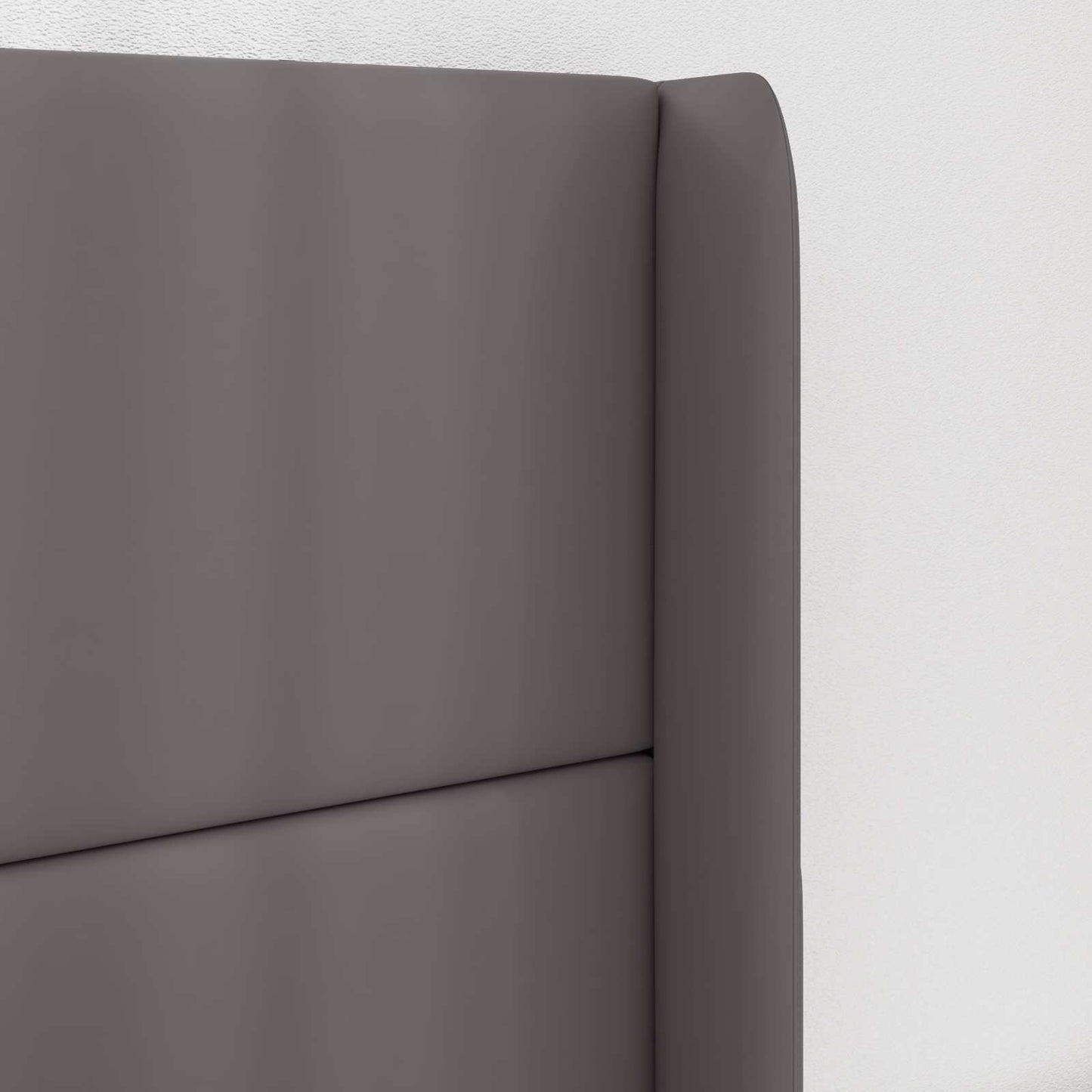 Hoofdbord oor Grijs 80 x 16 x 4 cm PVC