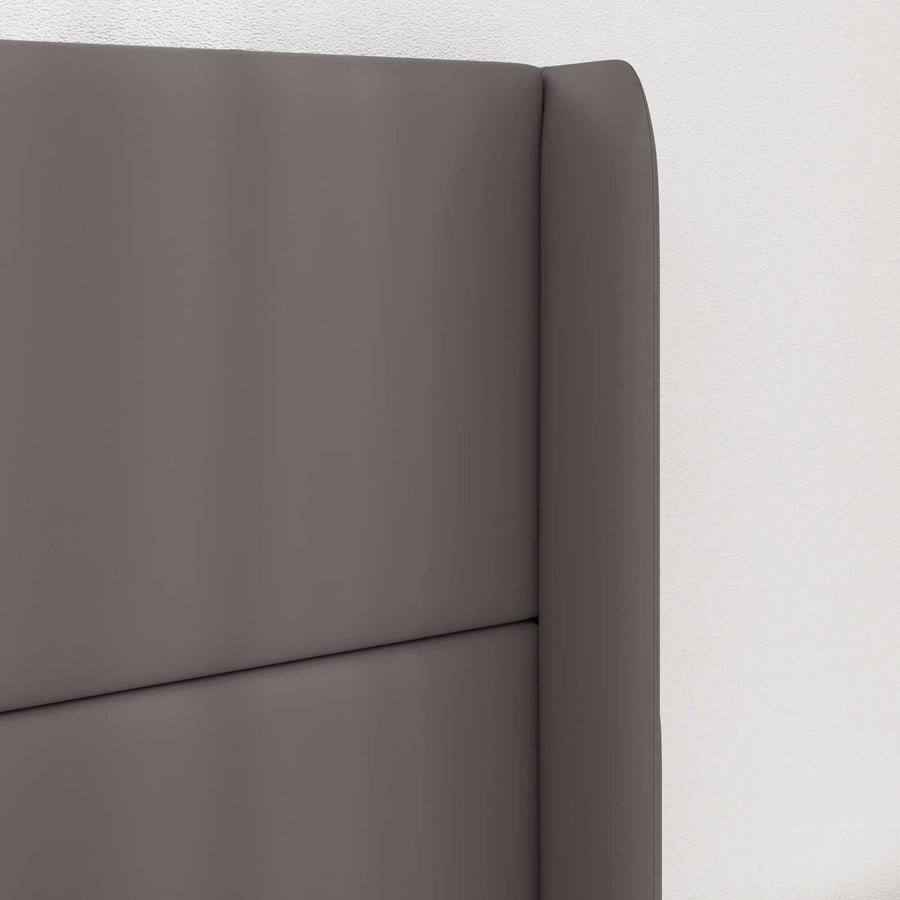 Hoofdbord oor Grijs 80 x 16 x 4 cm PVC