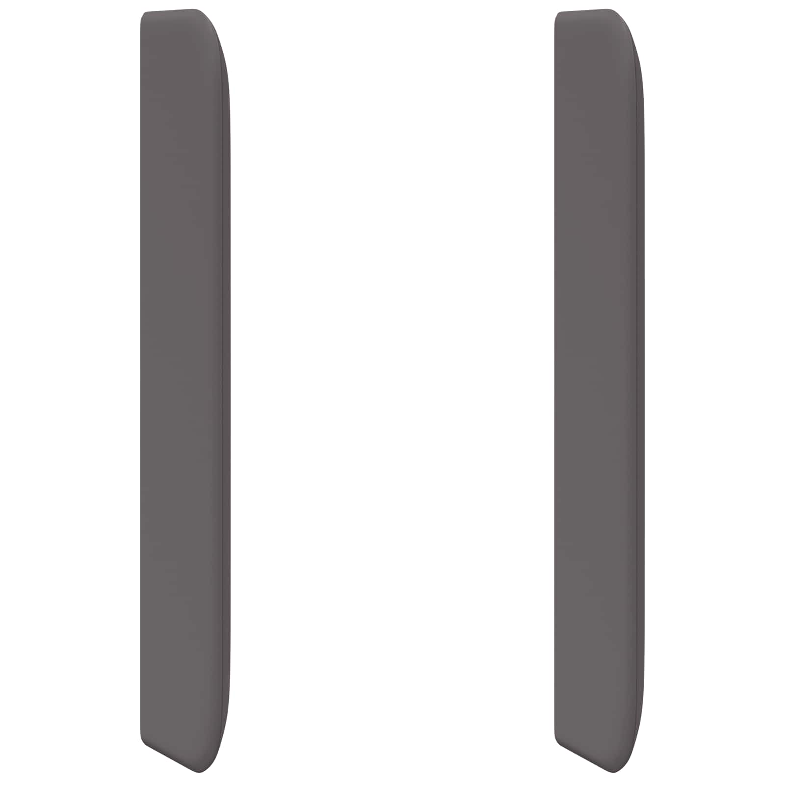 Hoofdbord oor Grijs 80 x 16 x 4 cm PVC