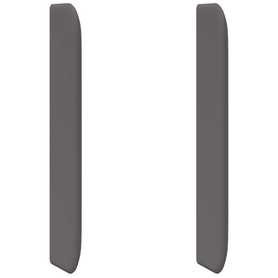 Hoofdbord oor Grijs 80 x 16 x 4 cm PVC
