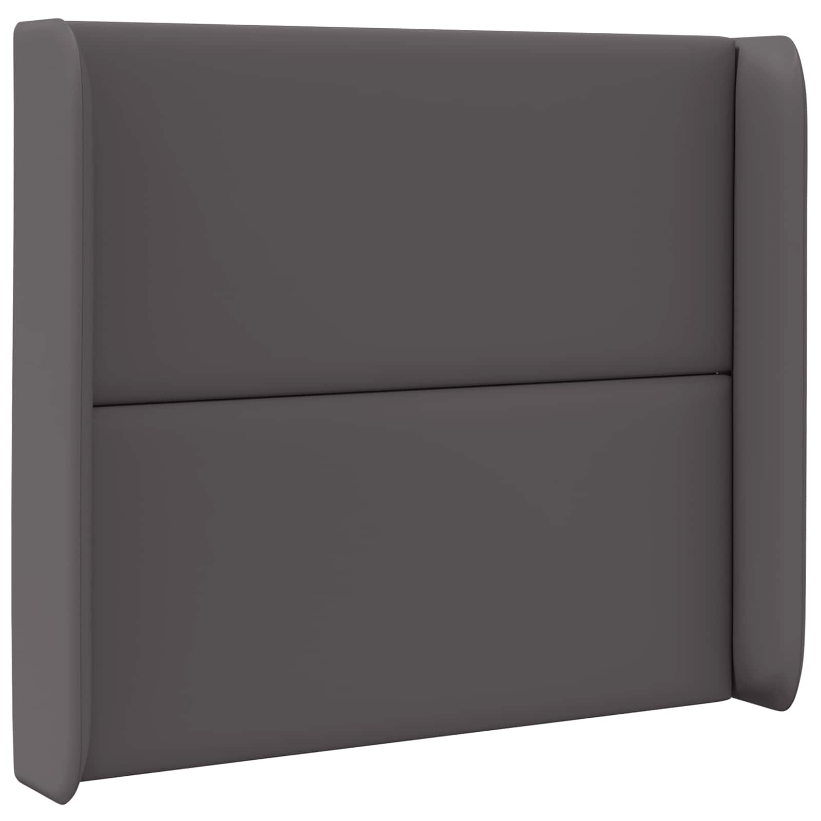 Hoofdbord oor Grijs 80 x 16 x 4 cm PVC