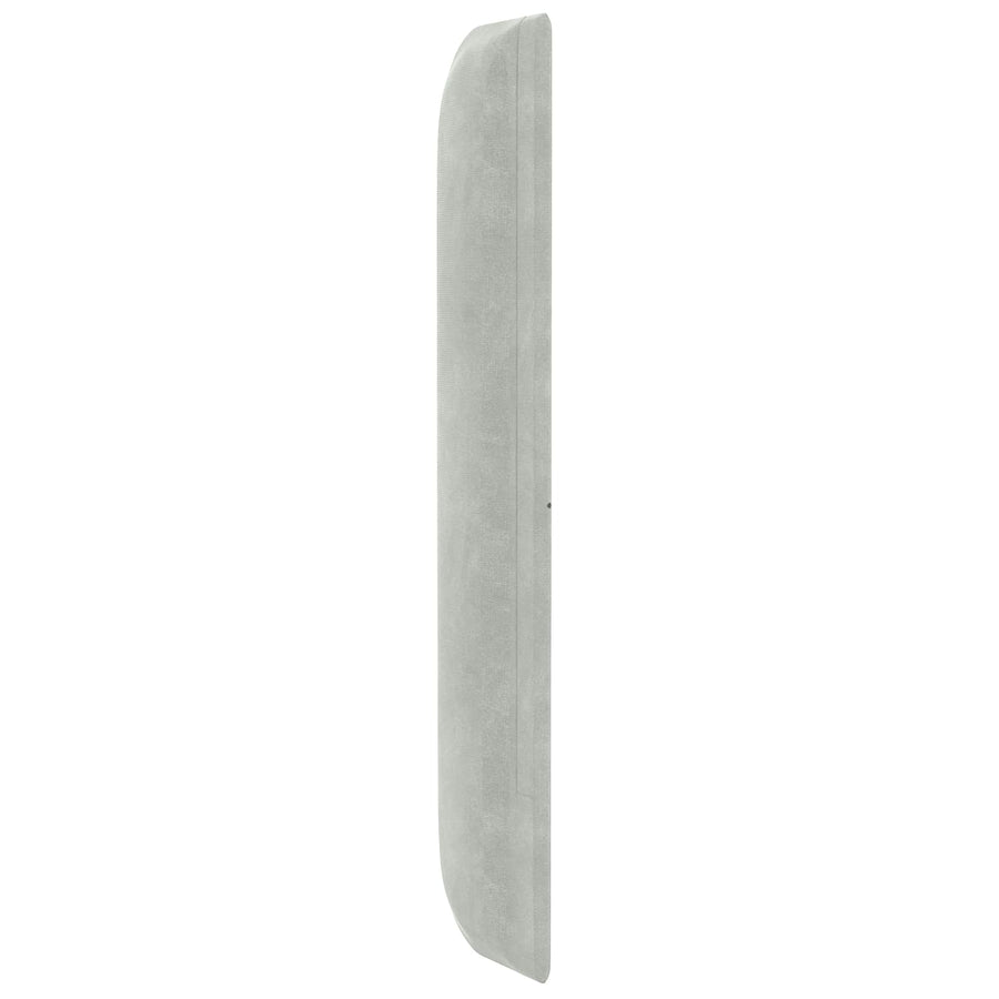 Hoofdbord oor Lichtgrijs 80 x 16 x 4 cm Fluweel