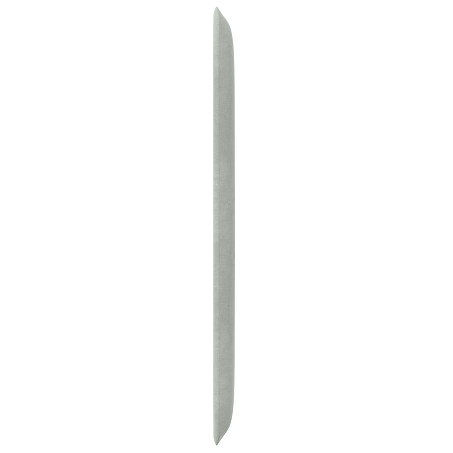 Hoofdbord oor Lichtgrijs 80 x 16 x 4 cm Fluweel