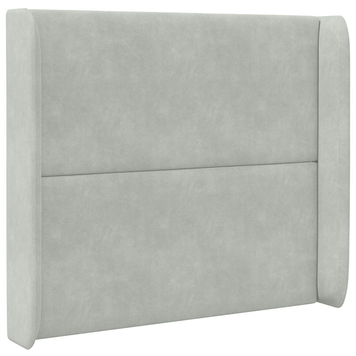 Hoofdbord oor Lichtgrijs 80 x 16 x 4 cm Fluweel